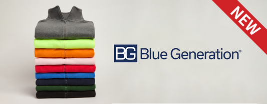 Introducing Blue Generation: Your New Affordable Go-To for Corporate & Team Apparel!
