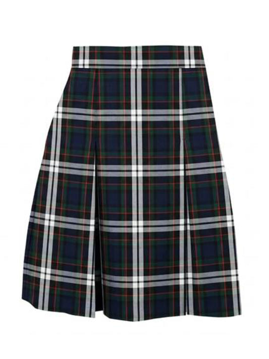Girls' 1-Pocket Blended Plaids Model 34 Skirt - 1034BP - Plaid 60