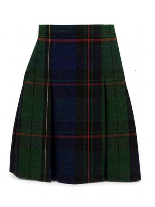 Girls' 1-Pocket Blended Plaids Model 34 Skirt - 1034BP - Plaid 81
