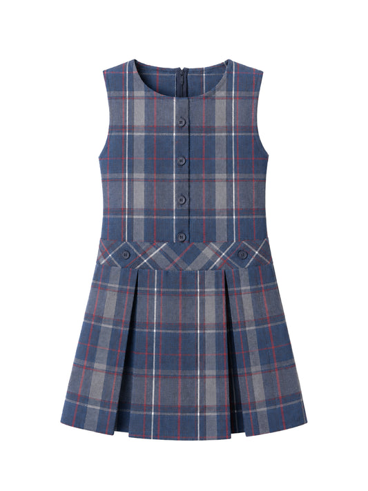 Girls' Blend Plaid Jumper - 1194BP - Plaid 53