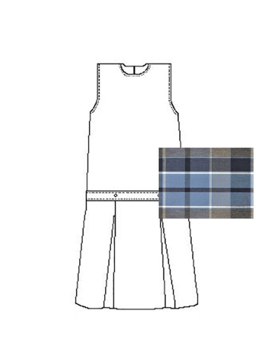 Girls' Blend Plaid Jumper - 1194BP - Plaid 59