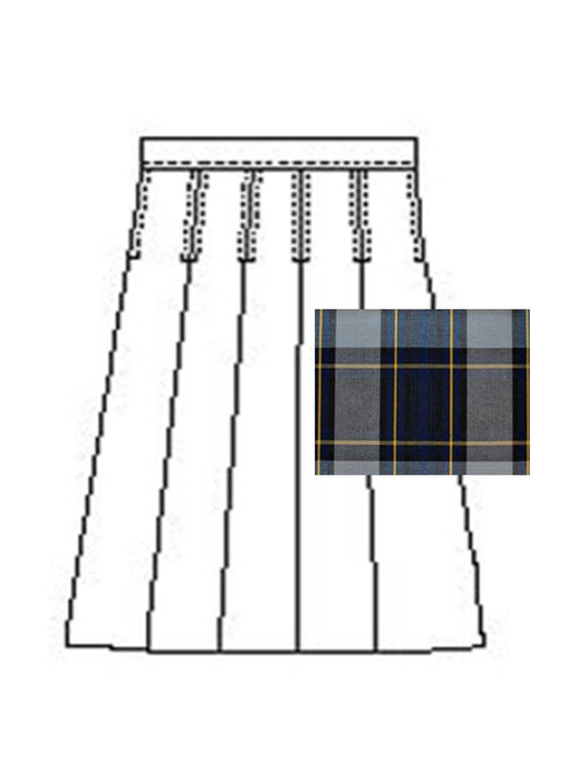 Girls' Model 43 Blend Plaid Skirt - 1943BP - Plaid 57