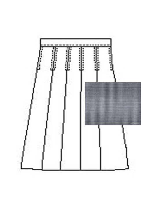 Girls' Model 43 Polyester Plaid Skirt - 1943PP - Plaid 03N