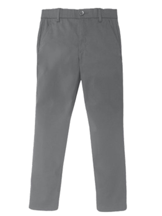 Unisex Youth Boys and Adult Men Stretch Twill Pant - 7130 - Dolphin Grey