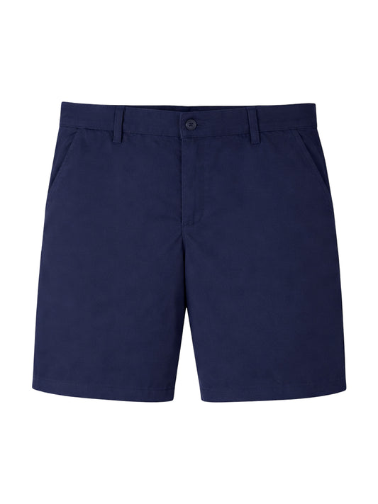 Boy's Pull-On Stetch Twill Shorts - 7146 - Navy