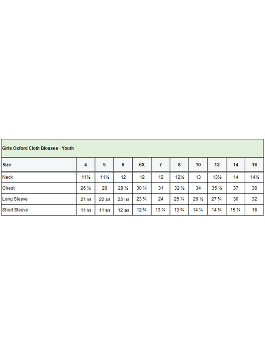 SIZECHART