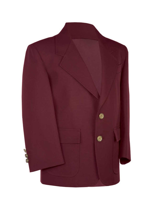 Boys' 3 Pocket Single Breasted Blazer - BL4500 - Burgundy