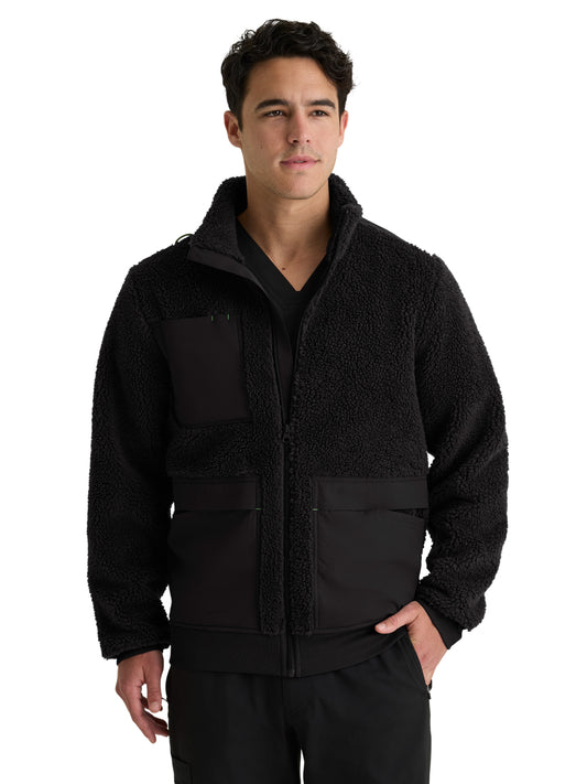 Men's Five-Pocket Sherpa Randin Jacket - GRSJ942 - Black