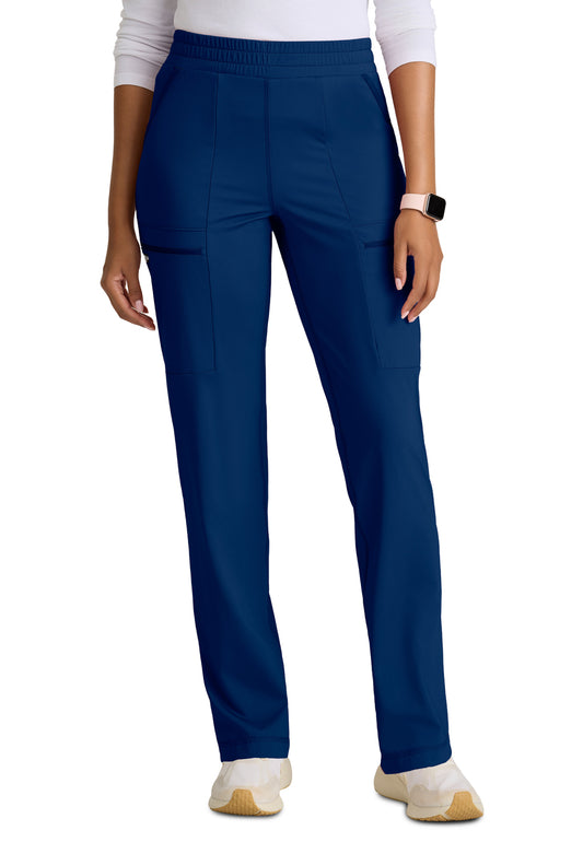 Women's Six-Pocket Momentum Scrub Pant - GRSP685 - Indigo (Navy)