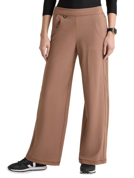 Women's Six-Pocket Crystal Pant - GRSP746 - Brownstone