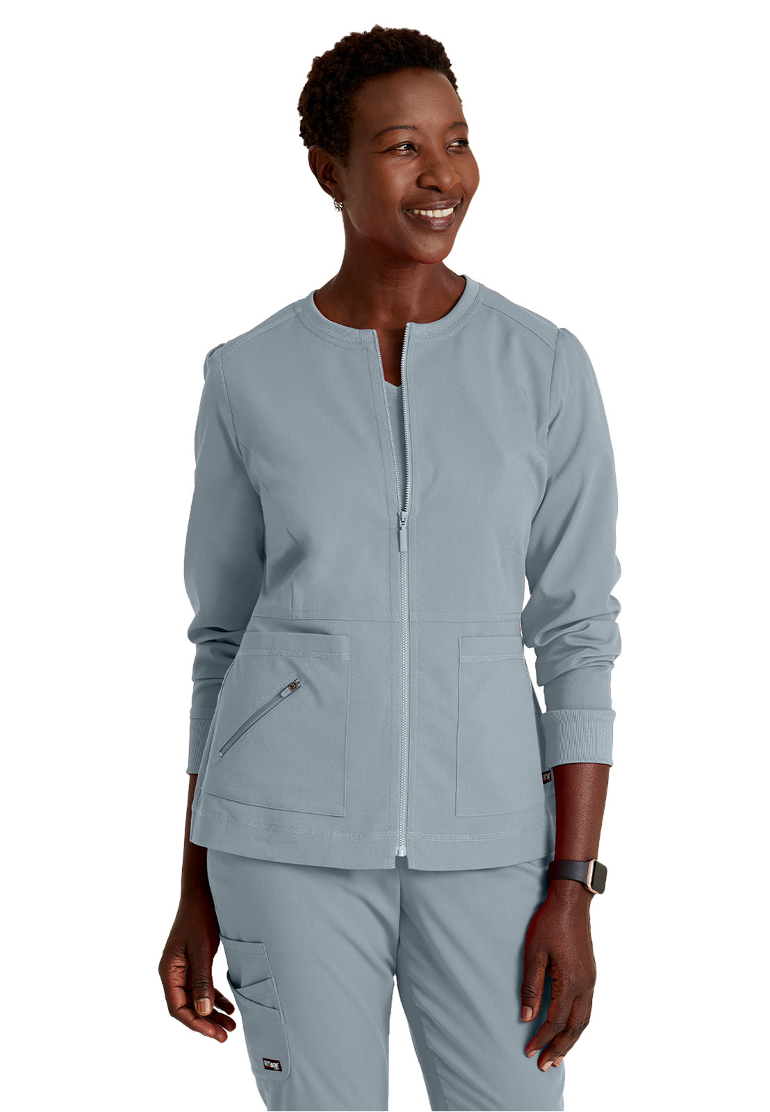 Women's Three-Pocket Millie Warm-Up Jacket - GRSW017 - Moonstruck