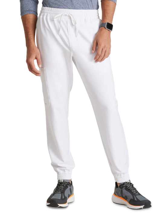 Men's Five-Pocket Voyager Jogger Scrub Pant - GSSP626 - White
