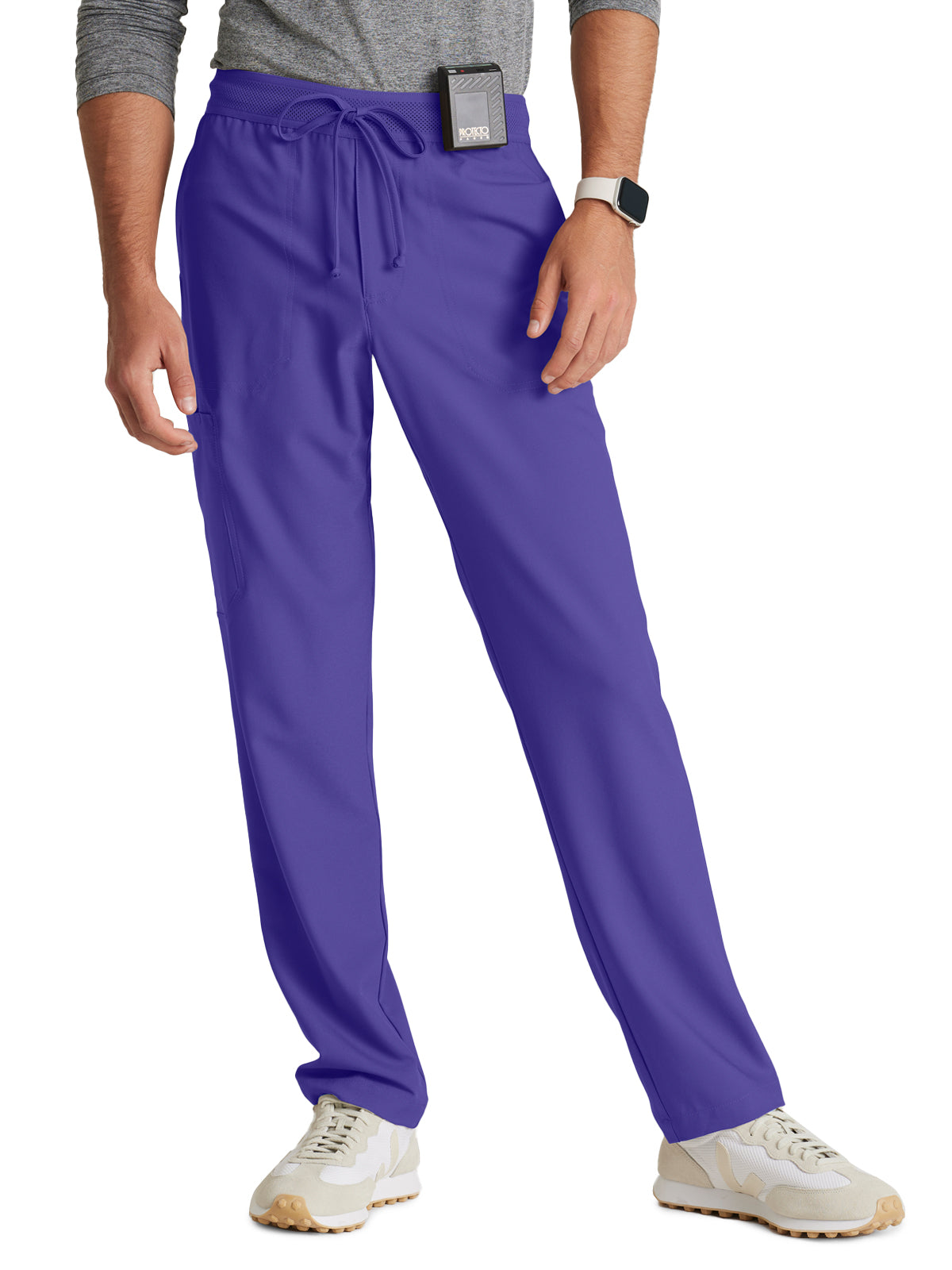 Men's Five-Pocket Slim Leg Highland Scrub Pant - GSSP649 - New Grape