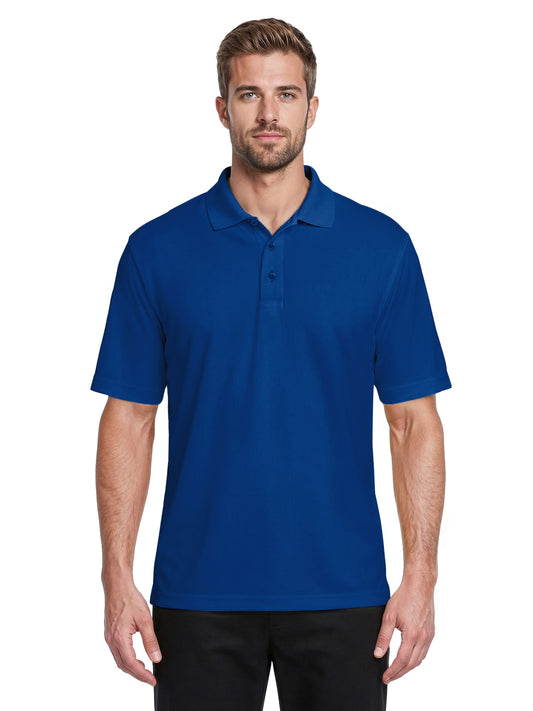 Men's Pocketless Ultra-Lux Polo - BG7231 - Royal