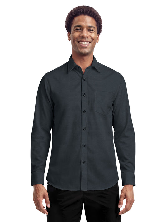 Men's 1-Pocket Superblend Untucked Shirt - BG7268 - Graphite