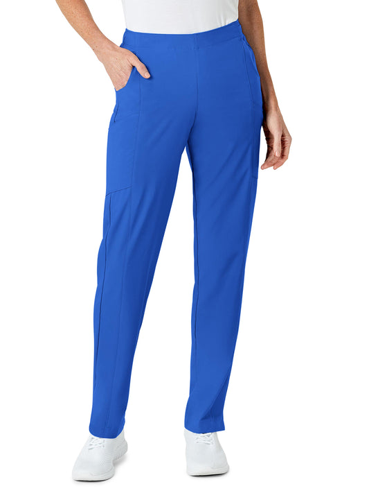 Women's Eight-Pocket Flat-Front Cargo Pant - 5155 - Royal