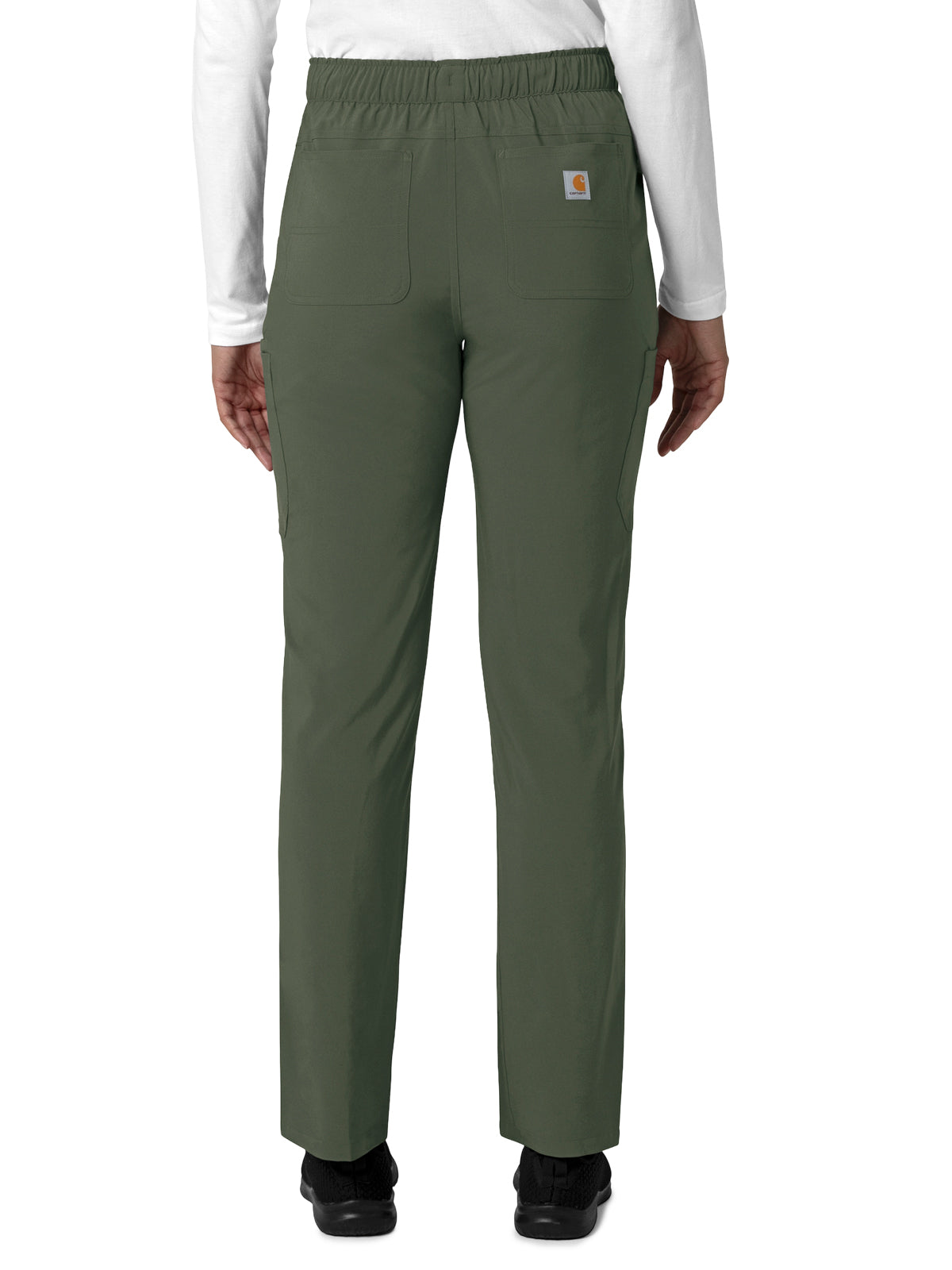 Women's Seven-Pocket Straight Leg Pant - C53210 - Olive