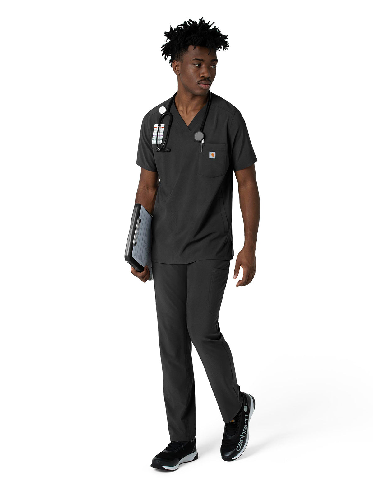 Men's Five-Pocket Straight Leg Pant - C56410 - Black
