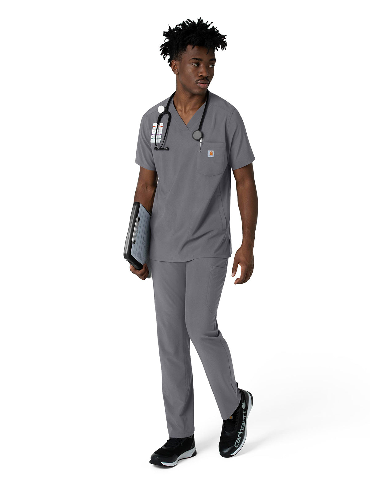 Men's Five-Pocket Straight Leg Pant - C56410 - Pewter