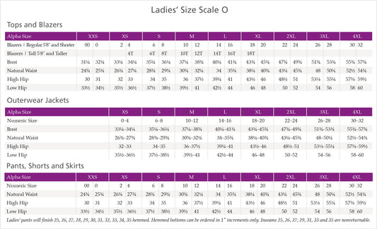 SIZECHART