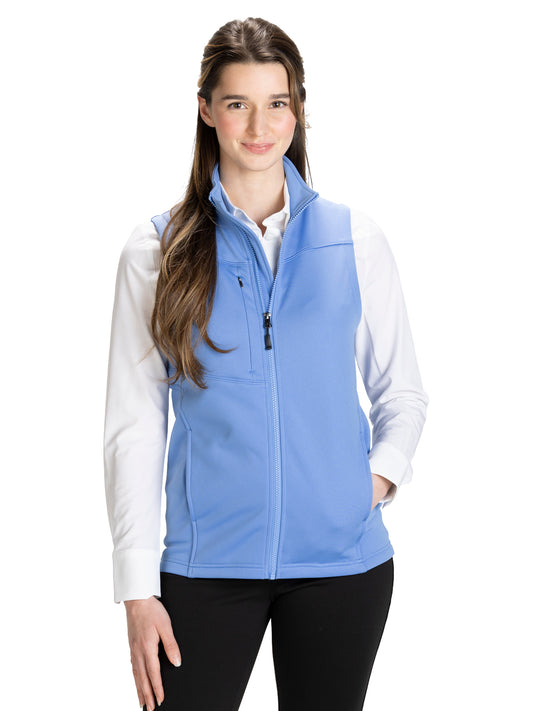 Women's Three-Pocket Performance Tek Vest - 6447 - Ceil