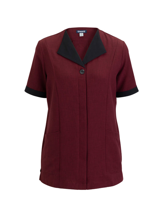 Women's Two-Pocket FlexPinnacle Tunic T-Shirt - 7290 - Burgundy