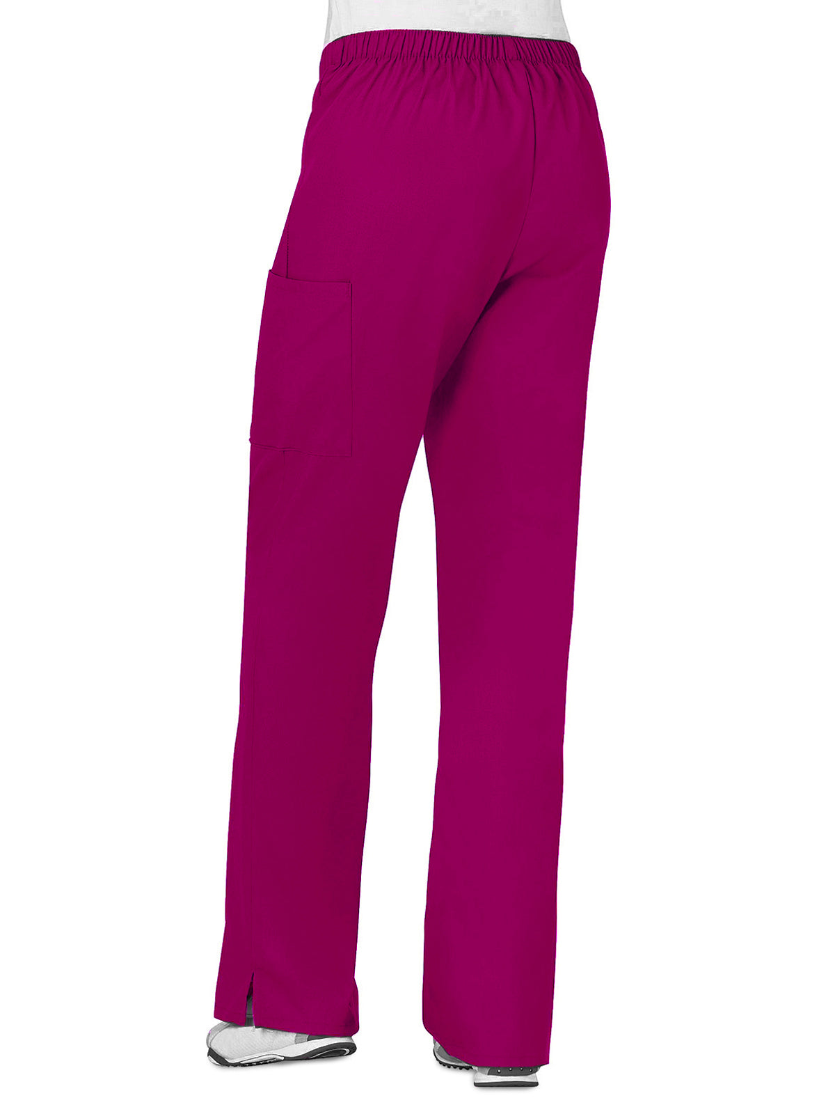 Women's 2-Pocket Cargo Pant - 14720 - Plumberry Wine