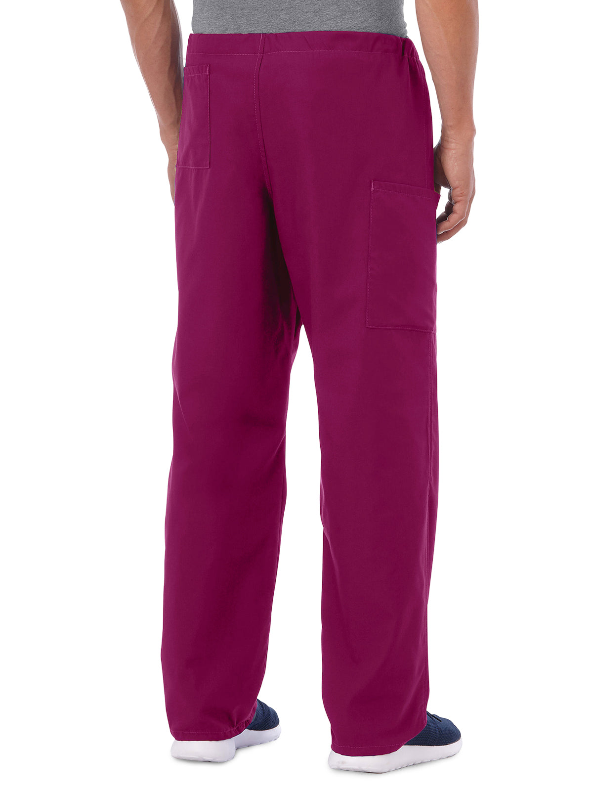 Unisex Full Drawstring Pant - 14920 - Plumberry Wine