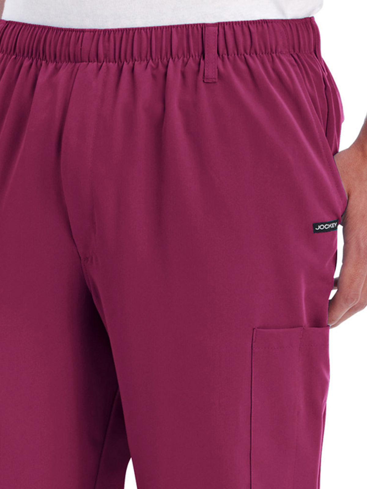 Men's 7-Pocket Full Elastic Pant - 2305 - Plumberry Wine