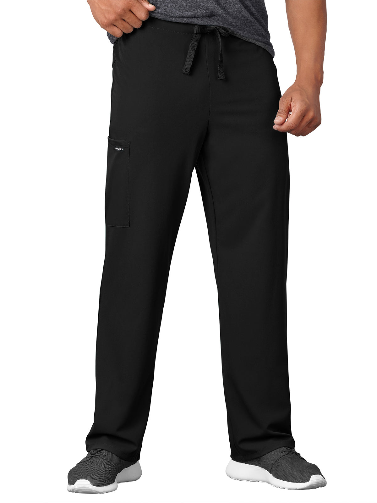Unisex 2-Pocket Drawstring Pant - 2338 - Black