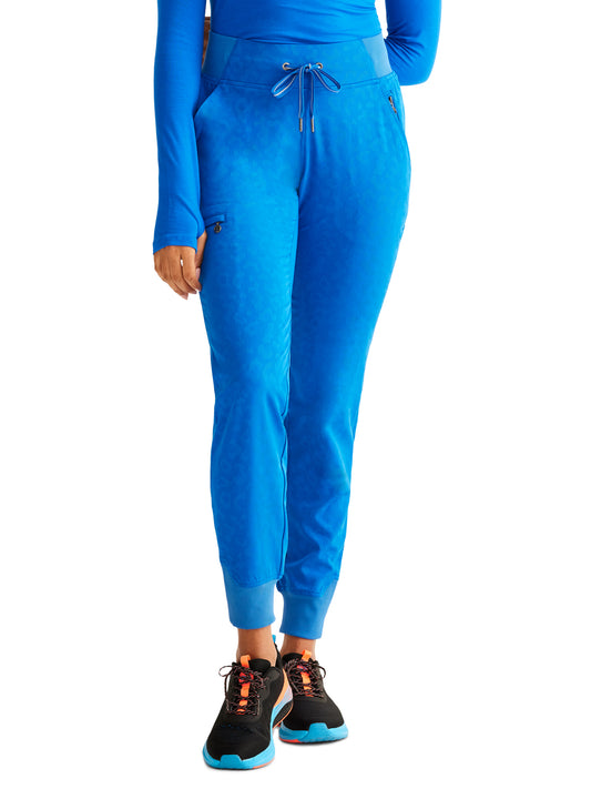 Women's 6-Pocket Trinity Camo Jogger Pant - 003 - Royal