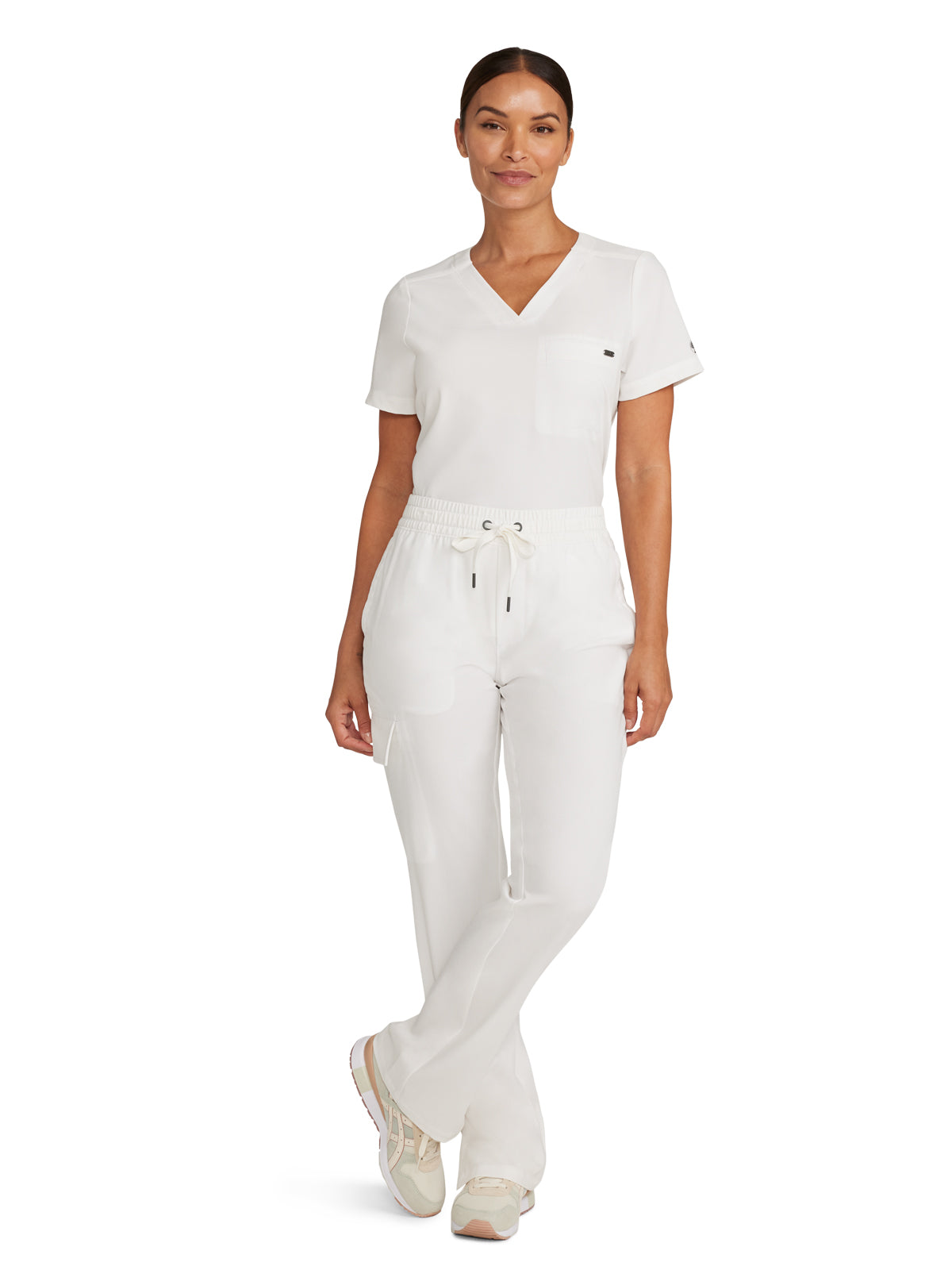 Women's 4-Pocket Straight Leg Pant - 153 - White Gardenia