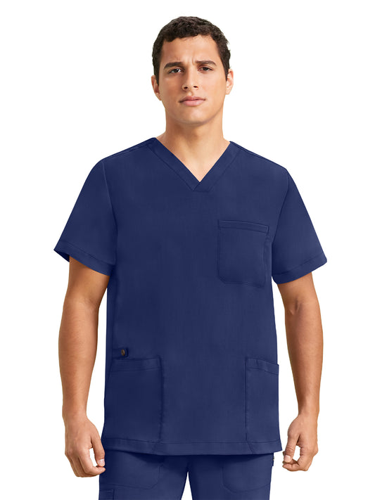Men's 3-Pocket Jake Utility Snap Tab Top - 2331 - Navy