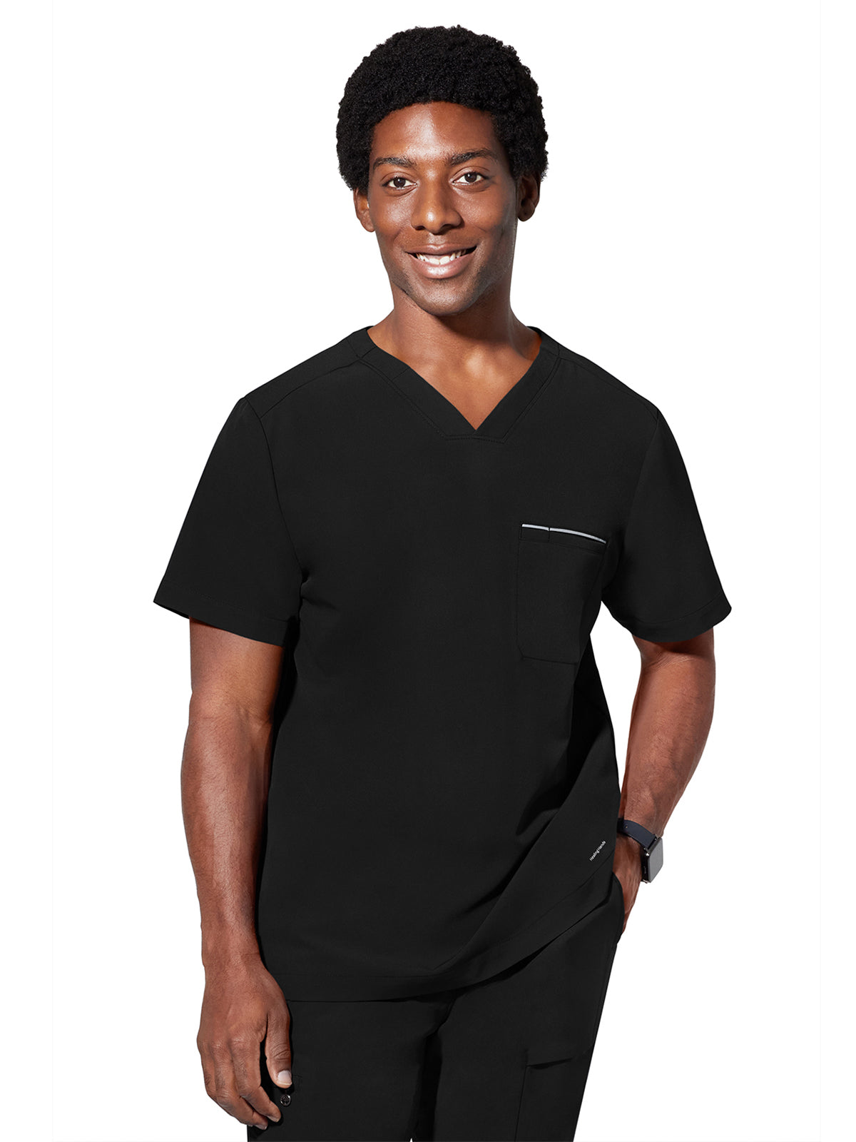 Men's 1-Pocket Spencer Moisture Wicking Top - 2381 - Black