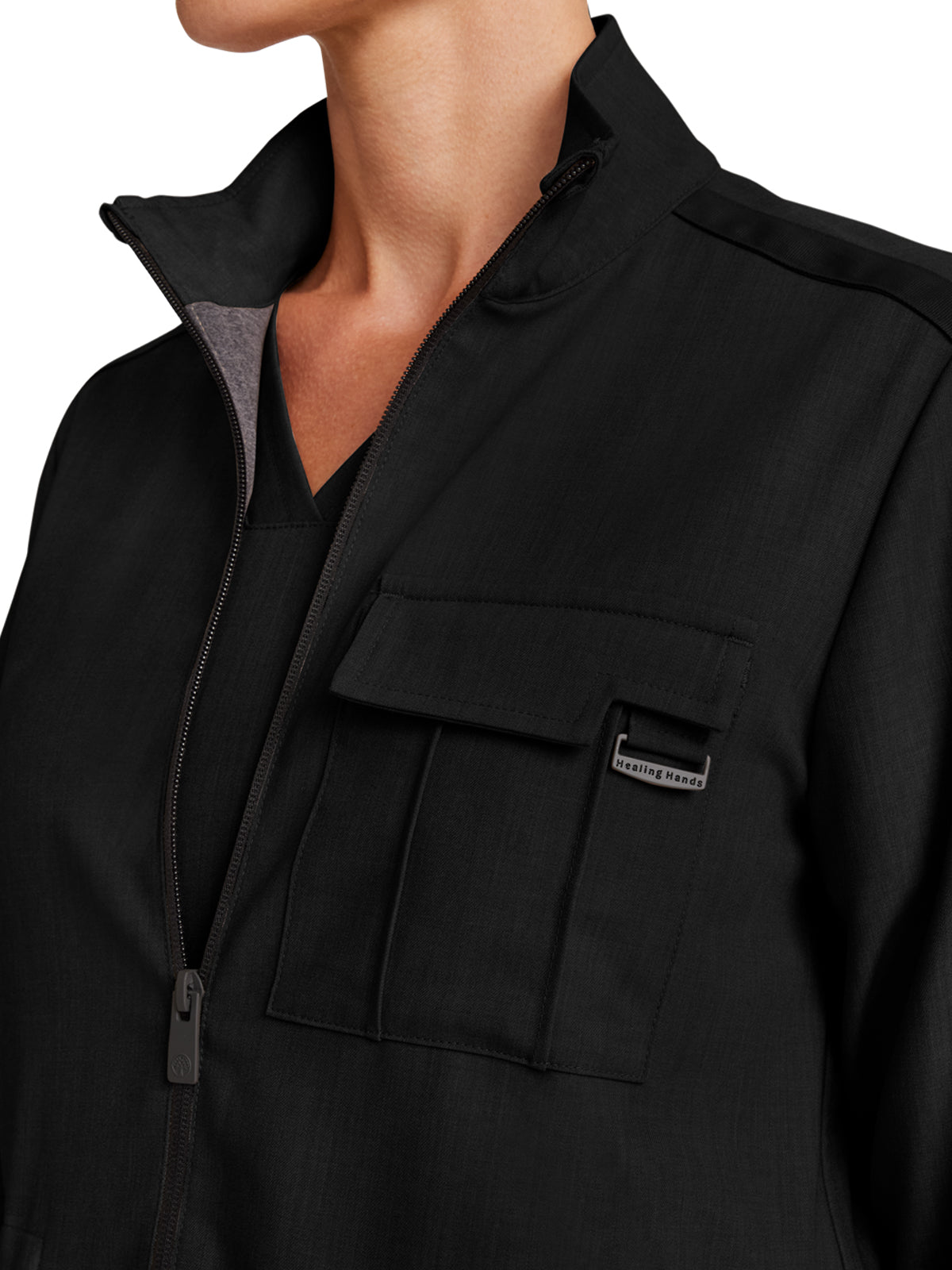 Women's 4-Pocket Utility Jacket - 360 - Black