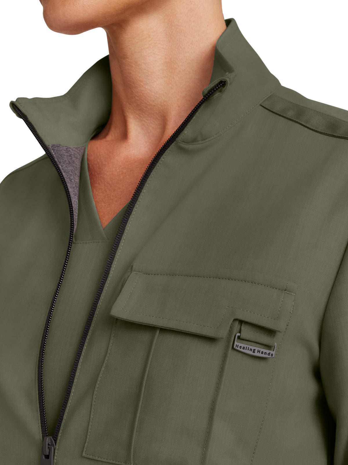 Women's 4-Pocket Utility Jacket - 360 - Olive