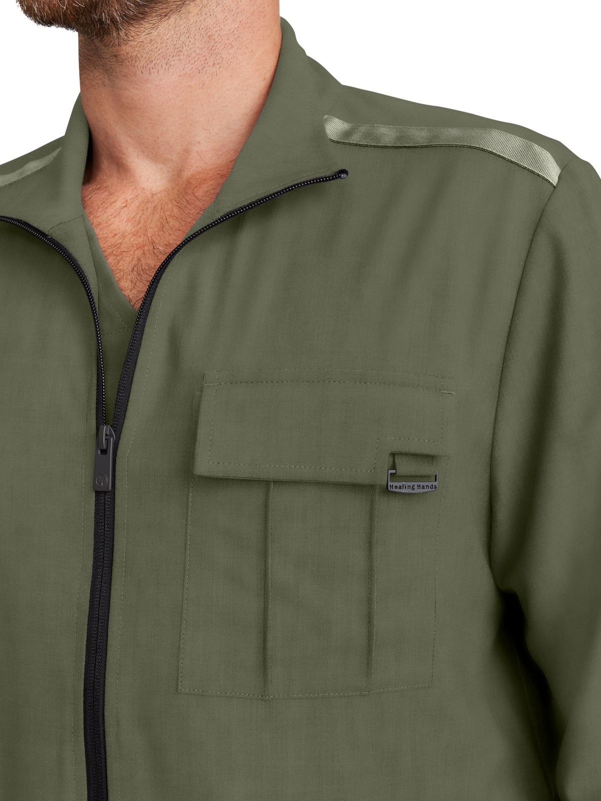 Men's 4-Pocket Utility Jacket - 361 - Olive
