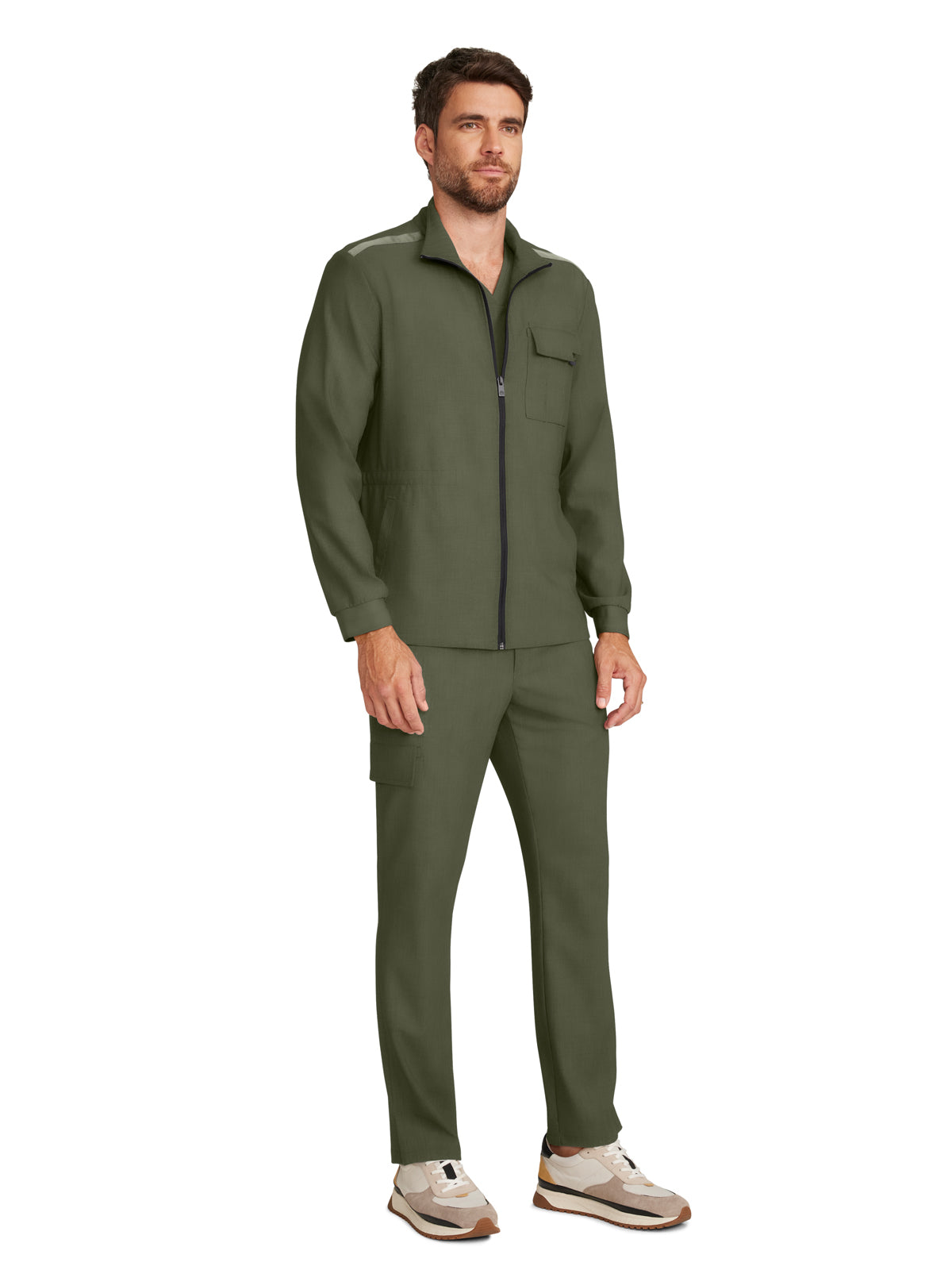 Men's 4-Pocket Utility Jacket - 361 - Olive