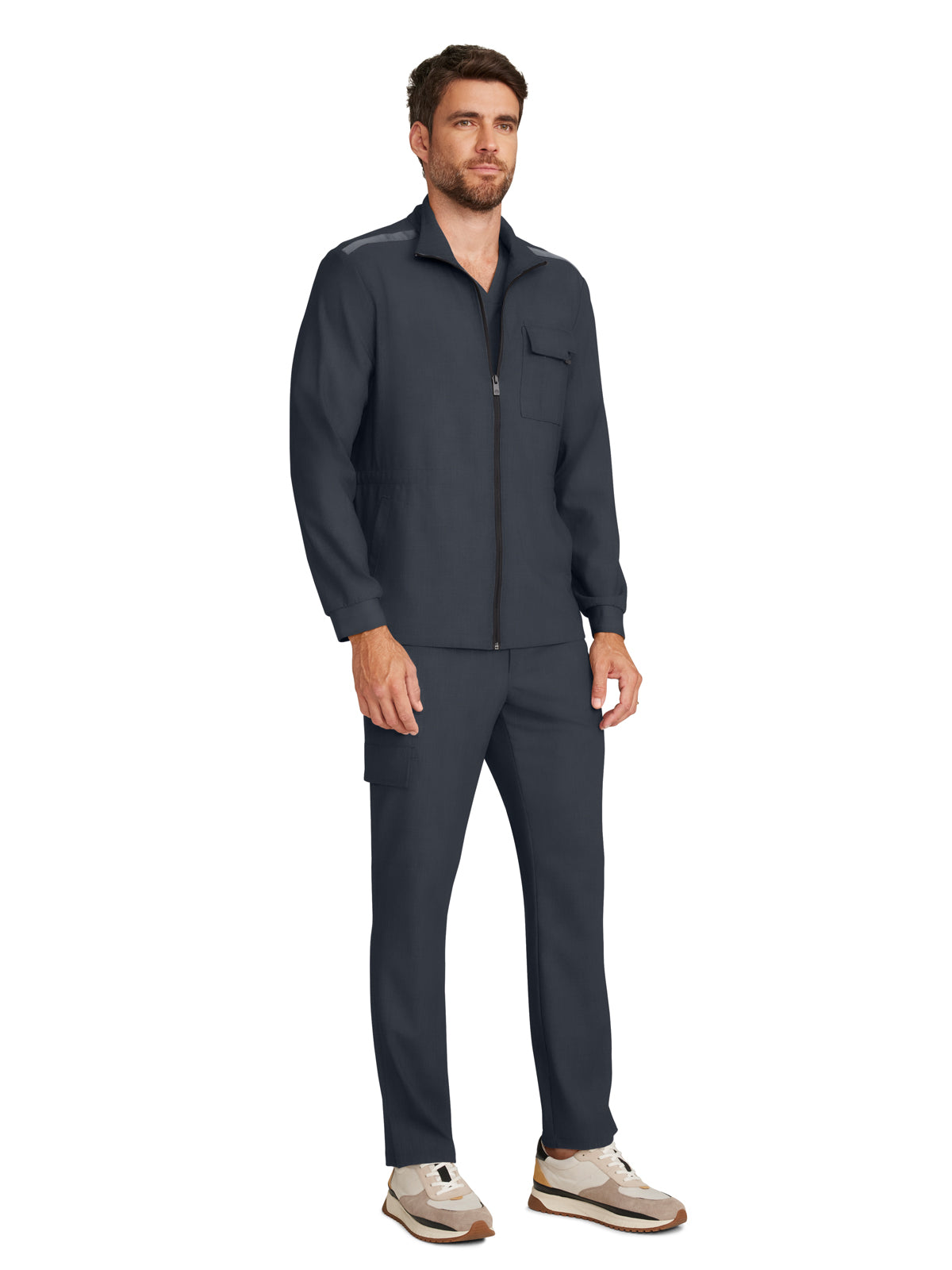 Men's 4-Pocket Utility Jacket - 361 - Pewter