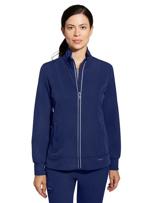 Women's 5-Pocket Carly Moisture Wicking Jacket - 5068 - Navy