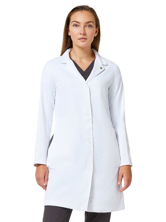Women's Five-Pocket 36" Faye Lab Coat - 5161 - White