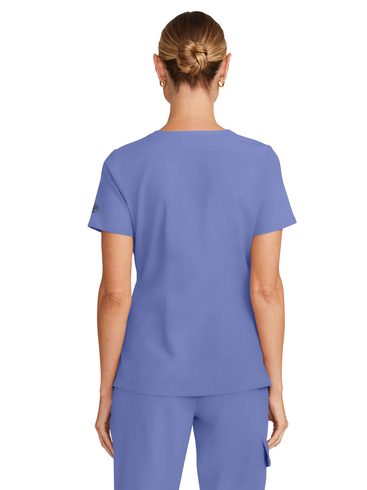 Women's 1-Pocket V-Neck Top - 755 - Ceil
