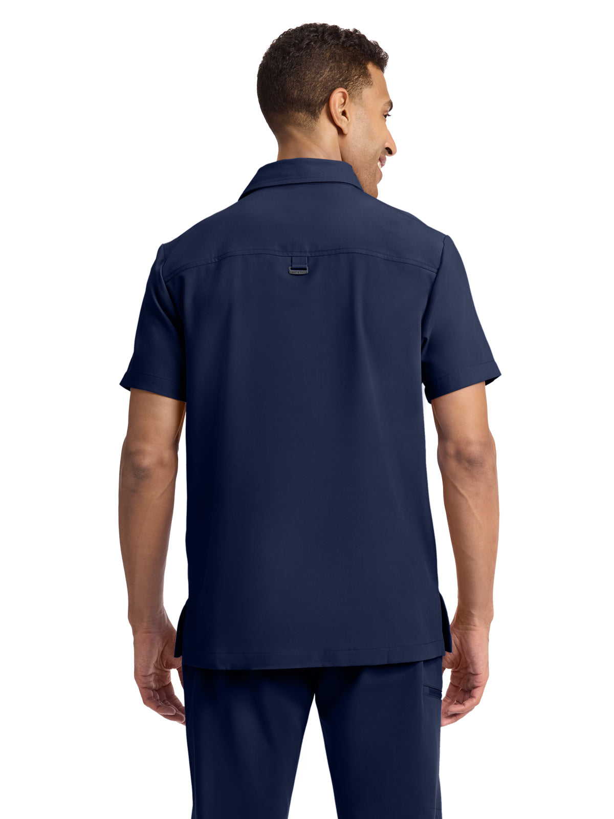 Men's 3-Pocket Polo Collar Top - 759 - Navy