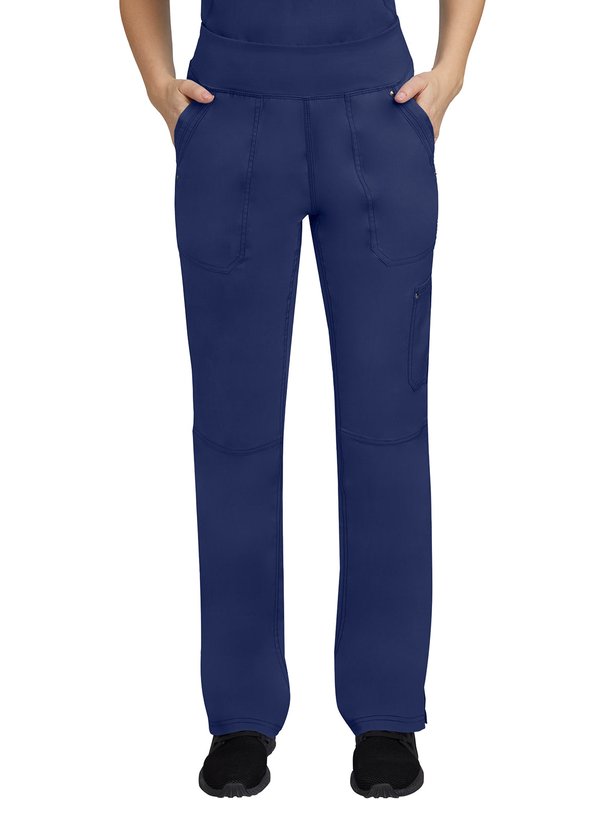 Women's 5-Pocket Tori Yoga Waistband Pant - 9133 - Navy