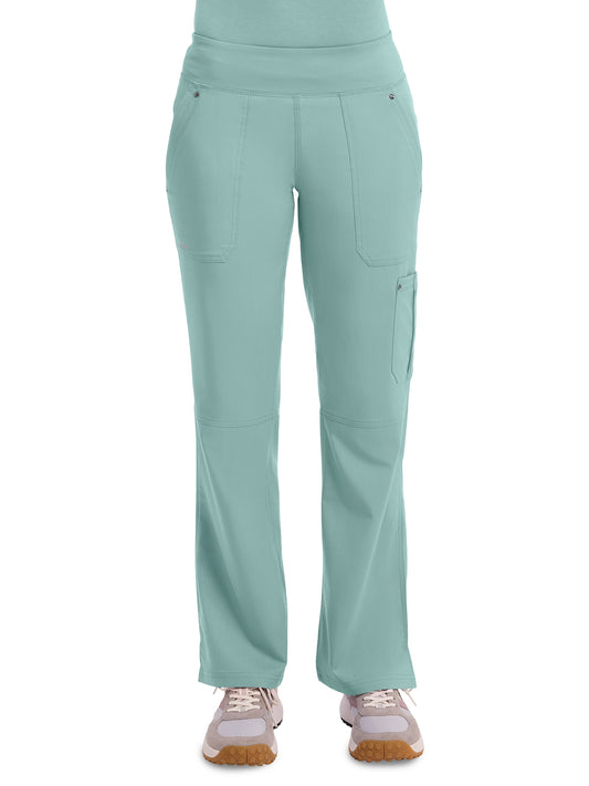 Women's 5-Pocket Tori Yoga Waistband Pant - 9133 - Rainwater