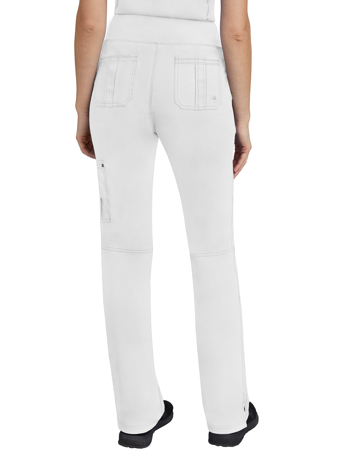 Women's 5-Pocket Tori Yoga Waistband Pant - 9133 - White