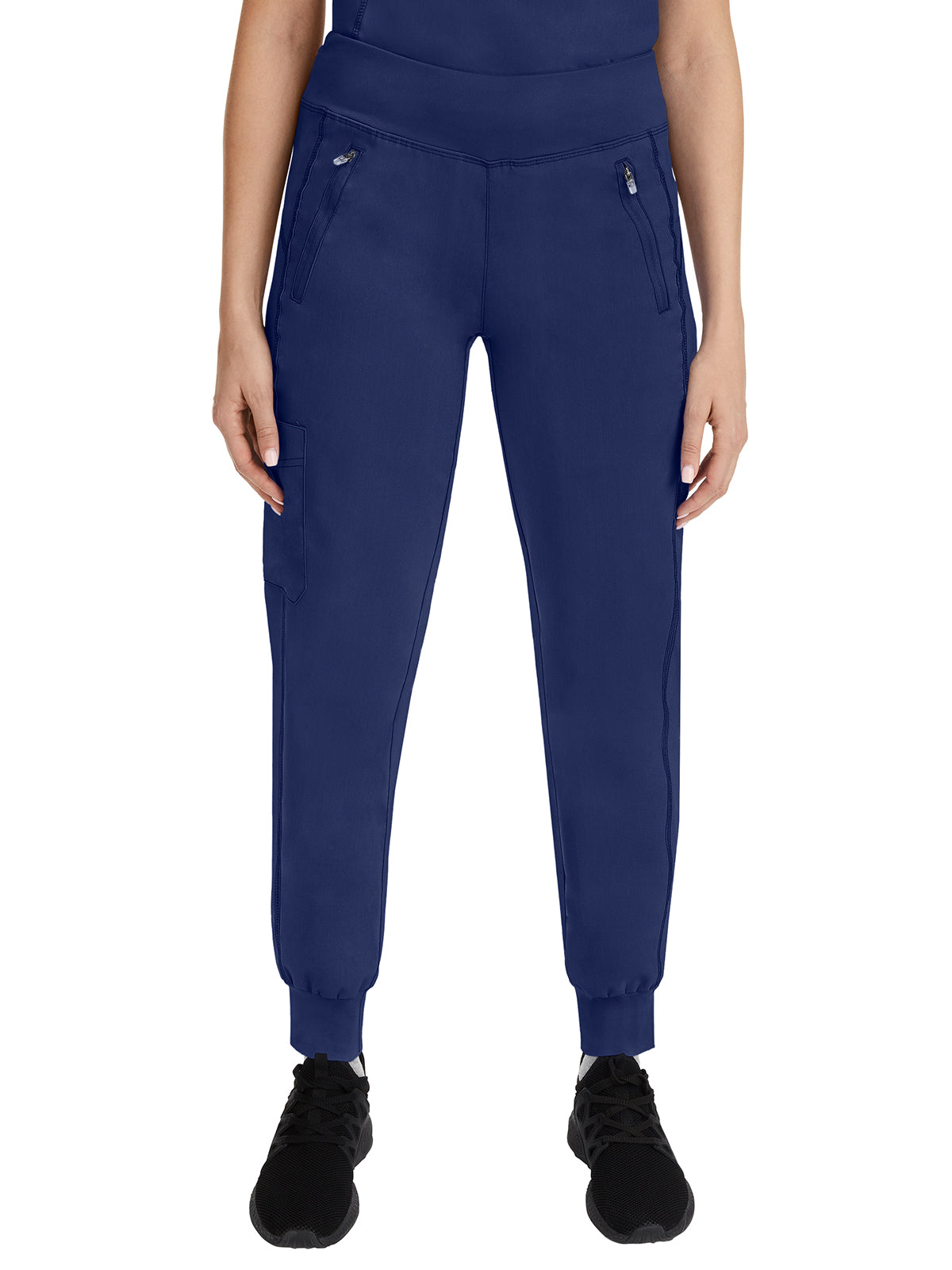 Women's 6-Pocket Tara Yoga Waistband Pant - 9233 - Navy