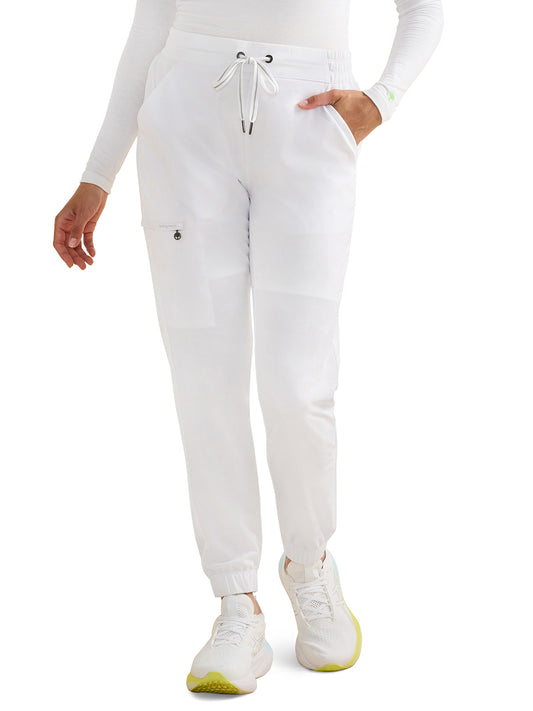 Women's 5-Pocket Tate Modern Fit Camo Pant - 9350 - White