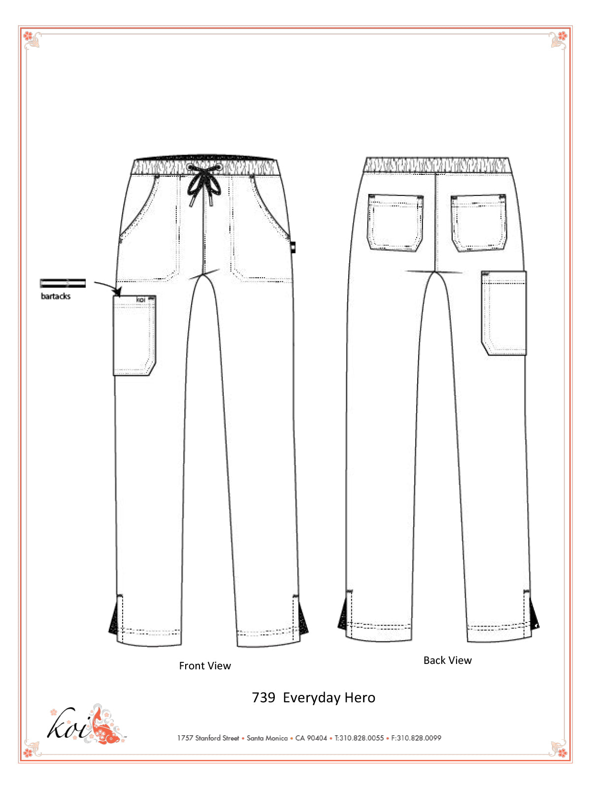 Women's 5-Pocket Cargo Everyday Hero Pant - 739 - Grape