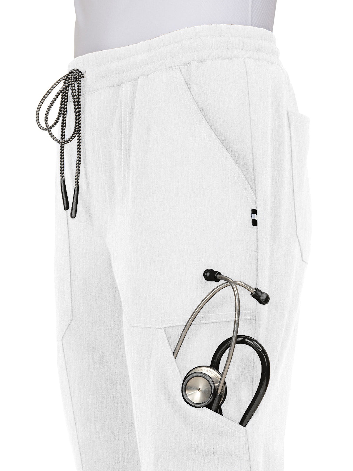 Women's 7-Pocket Stretch Jogger Good Vibe Pant - 740 - White